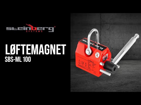 video - Løftemagnet - 100 kg