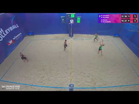 20:30 M. Horobets / R. Prytuliak - D. Kliuiev / D. Svyrydenko 01.07.2022 | Winners Beach Volleyball