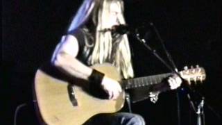 Zakk Wylde 1997, playing harmonica and acoustic guitar. Rare Performance!!