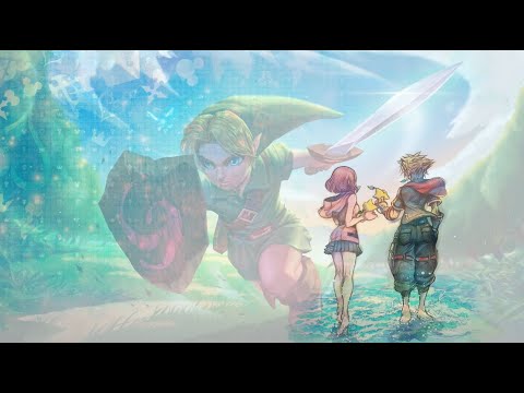 Relaxing Video Game Music | 8 hr mix with images | Best songs from Final Fantasy, Zelda, KH, & more