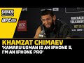 Khamzat Chimaev: 'Kamaru Usman Is An iPhone 5, I’m An iPhone Pro' | UFC 294 | MMA Fighting