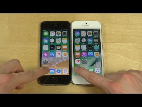 iPhone 5S iOS 11 Beta vs. iPhone 5 iOS 10 App Opening Speed Test!
