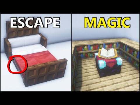 Minecraft: 10+ Redstone Castle Base! [easy]