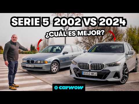 ANTIGUO vs MODERNO: BMW SERIE 5 de 2002 CONTRA BMW i5 ELÉCTRICO de 2024 ¿CUÁL ES MEJOR?