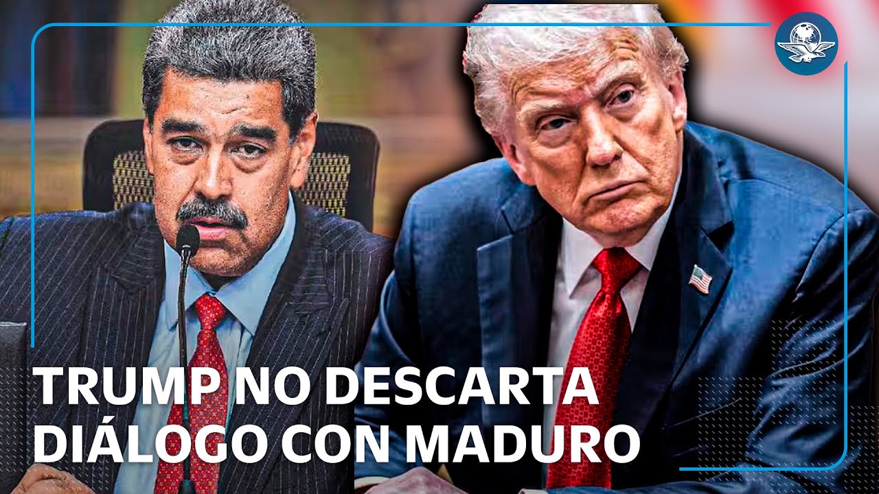 Trump abre la puerta a dialogar con Maduro en plena tensión militar en el Caribe