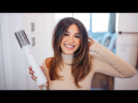 EASY SALON BLOWOUT AT HOME! (T3 Airebrush Duo Review &...