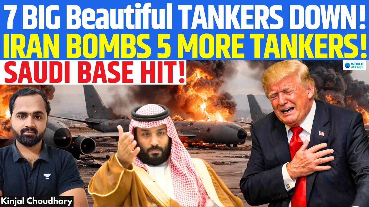 “Beautiful” KC-135 Stratotankers Down! Iran Missile Strike Hits Saudi Base! War Escalates | Kinjal