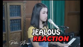 Putri Ariani  Labrinth - Jealous [lirik] Cover REACTION