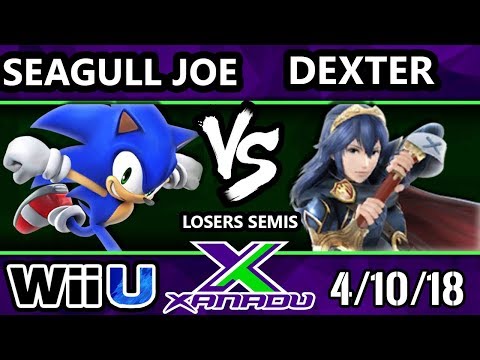 S@X 245 Smash 4 - Seagull Joe (Sonic) Vs. Dexter (Lucina)  - Wii U Losers Semis