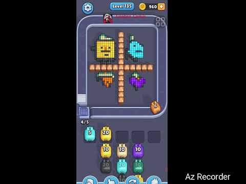 Pixel Flow Level 135 Walkthrough