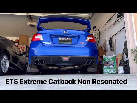 Tomei Catback or ETS non Resonated Catback?