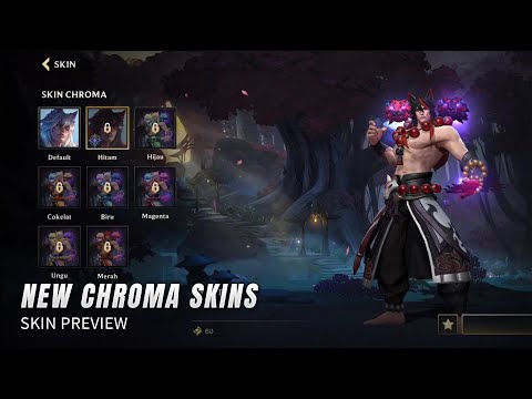 Spirit Blossom Sett Chroma Skin Preview — League of Legends Wild Rift