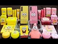 Spongebob Vs Patrickstar Slime Mixing Random Into Slime Satisfying Slime Video ASMR