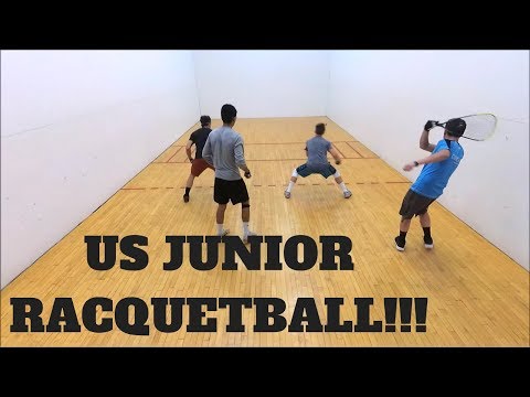 Racquetball Clips 45 - Top US Juniors invade our club!