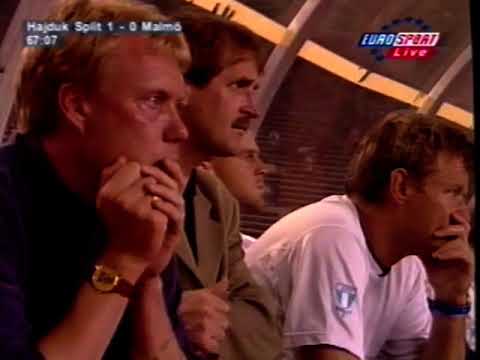 1998-08-11 Hajduk Split (Croatia) - Malmö FF 1-1 UEFA Cup Second qualifying round  Leg 1 out of 2