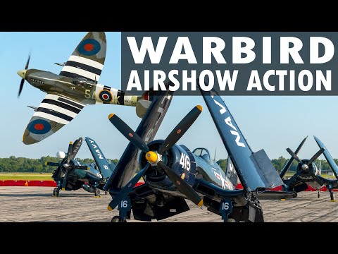 Warbird Airshow Action! 2019