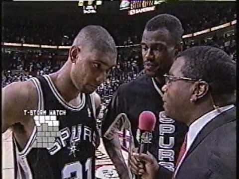 Spurs Clinch First NBA Finals Appearance (1999)