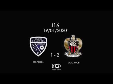 SC Air Bel - OGC Nice : résumé vidéo (U17 NAT / J16)