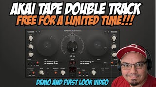 New Plugin From Akai: TAPE DOUBLE TRACK for MPC, PC, and Mac