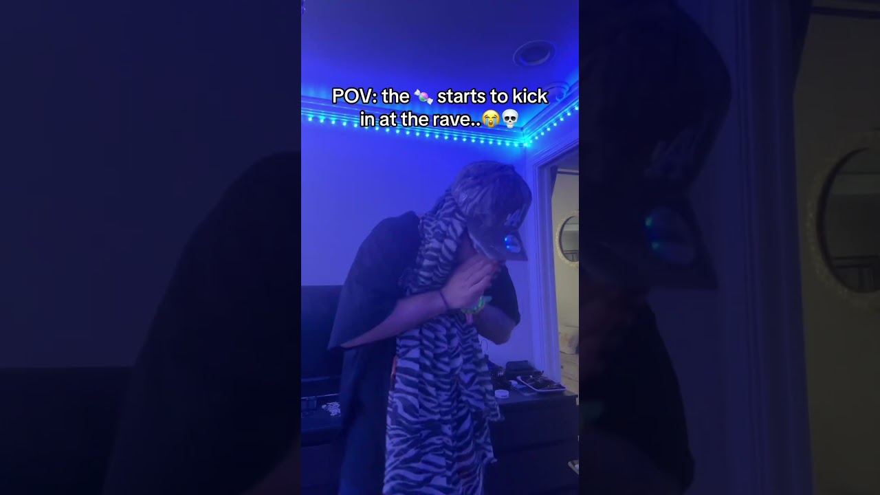 when the 🍬 kicks in at the rave 💀 #ravehumor #rave #memehub