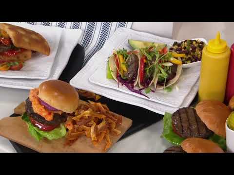 Grateful Burger (12) 4-oz Blended Beef & Mushroom...