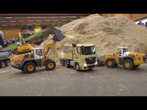 RC Truck & Construction Action @ Modellbaumesse Wels 2018