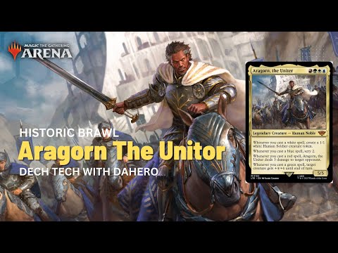 MTG Historic Brawl | Aragorn The Uniter Gameplay
