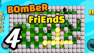 Escape by overcoming obstacles! Bomber Friends Gameplay Walkthrough "Level 16-18" (iOS, Android)