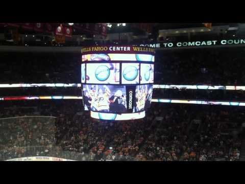 Flyers vs. Lightning 12/10/11 Goal 3