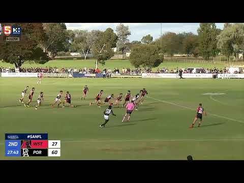 Rd 7 SANFL Snapshot - Port's Xavier Duursma lets fly from 55m