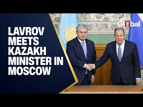 LIVE: Russian Foreign Minister Sergei Lavrov Meets Kazakh Counterpart Ermek Kosherbayev in Moscow