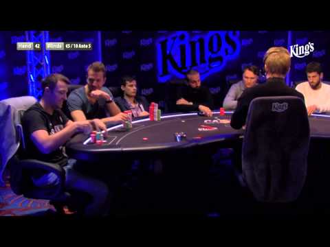 CASH KINGS E44 1/2 - DE - NLH 5/10 ante 5 - Live cash game poker show