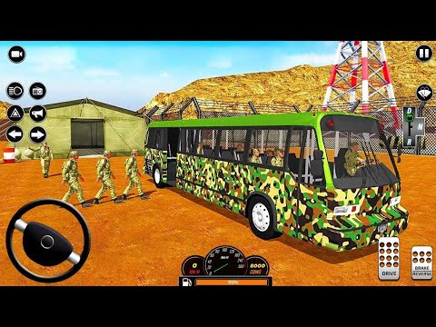 Army Bus Simulator 3D- Military Transporter - Android Gameplay#ytshorts #shorts#g63