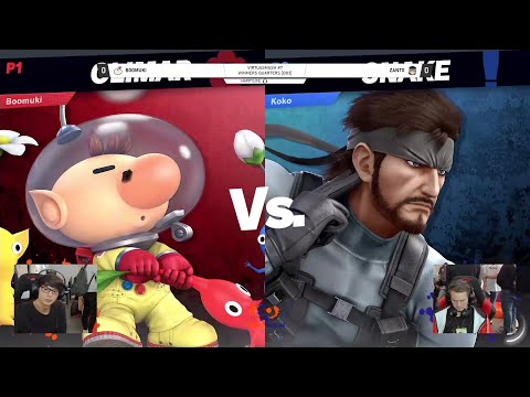 Boomuki (Olimar, Captain Falcon) vs. Zanto (Snake) - Winners Quarters | VirtuaSmash #7