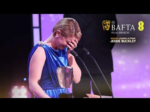 Jessie Buckley Wins the Leading Actress BAFTA for Hamnet | EE BAFTA Film Awards 2026