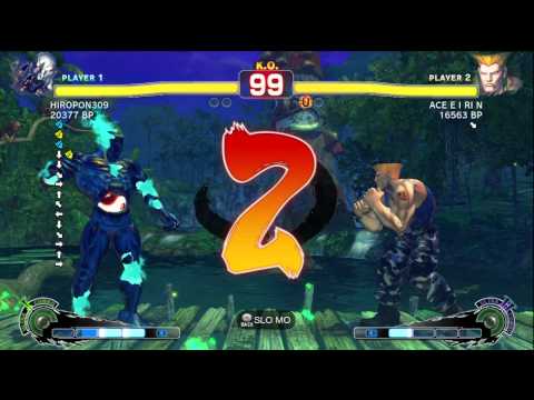 HIROPON [Seth] vs ACE・EIRIN [Guile] SSF4 Japanese Online Ranked Matches - TRUE-HD