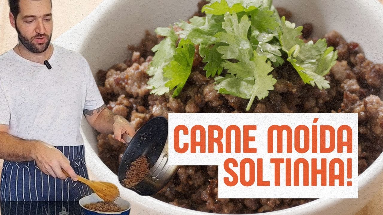 Como fazer carne moída soltinha | Técnica profissional | Use em qualquer receita