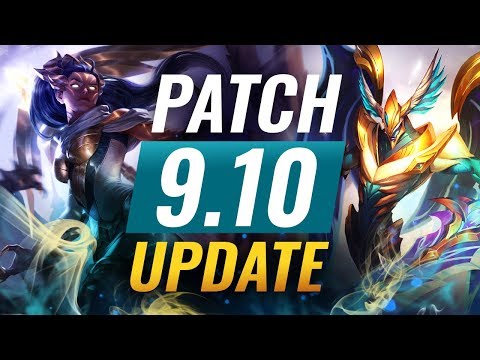 NEW UPDATE: Best Champions TIER LIST – League of Legends Patch 9.10