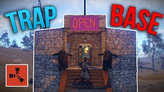The most HAUNTED SHOP EVER! | Rust (TRAP Base Gameplay)