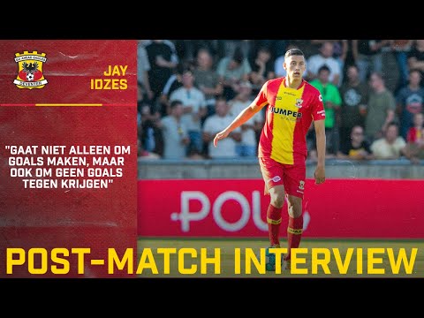 Post match interview Jay Idzes