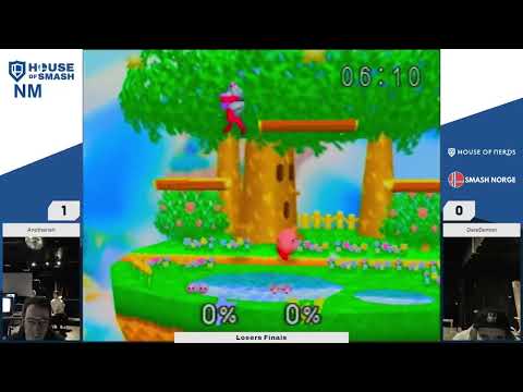 House of Smash #128 - Losers Finals - Anotherish (Kirby) vs DareDemon (Falcon)