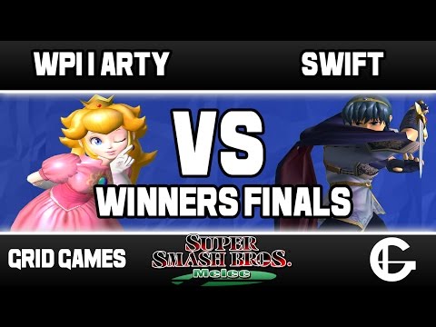 WPI | Arty (Peach) VS Swift (Marth) | Grid Melee BiWeekly 21 | Winners Finals