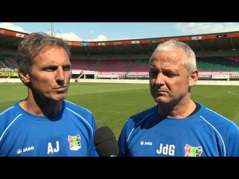 Anton Janssen en Jack de Gier nieuwe trainers duo N.E.C. Nijmegen
