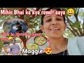 Aaj Mihirbhai ka result | Dhruvi Mihir upar bagdi 😀 | Maggie Banayi | Family Real Vlogs