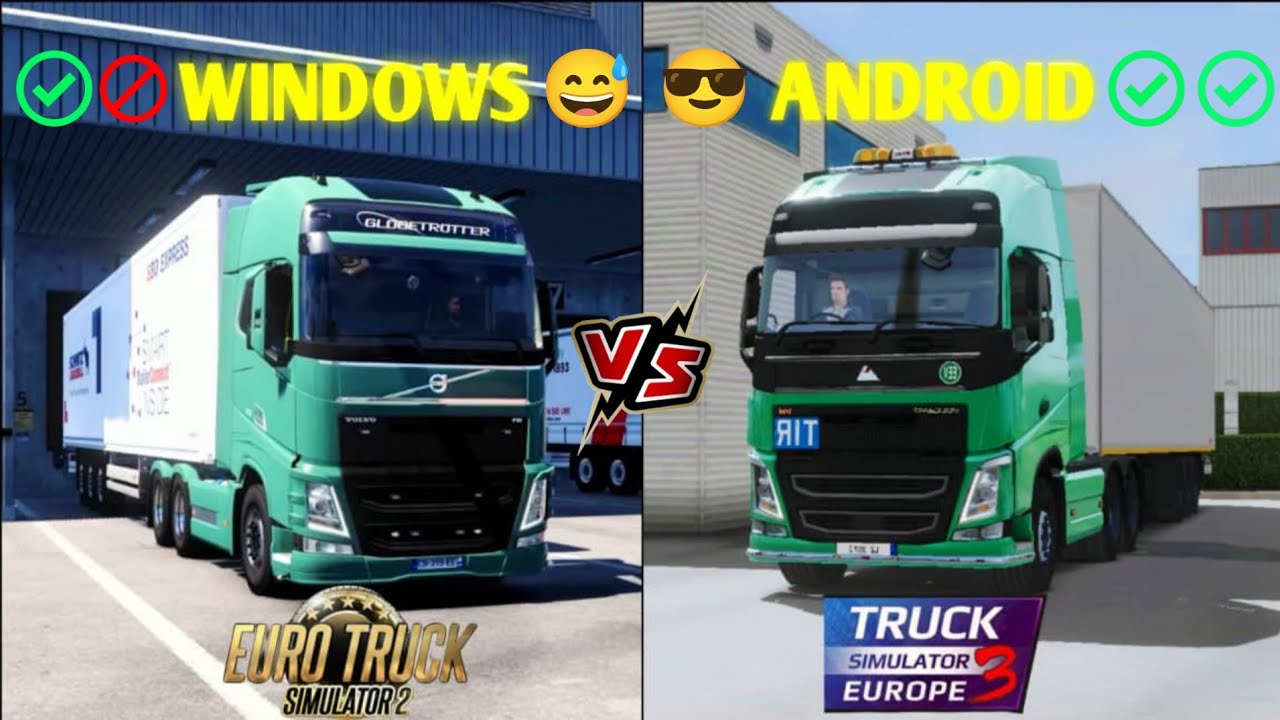 Worth It??🤔 In 2026 | Euro Truck Simulator 2 vs Truck Simulator Europe 3 | PC vs Android 🚚🔥