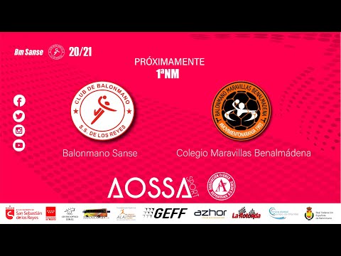 Balonmano Sanse VS Balonmano Maravillas Benalmádena Liga 1ªNM Grupo F