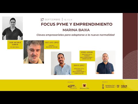 Claves empresariales para adaptarse a la nueva normalidad - Focus Pyme Marina Baixa 20[;;;][;;;]