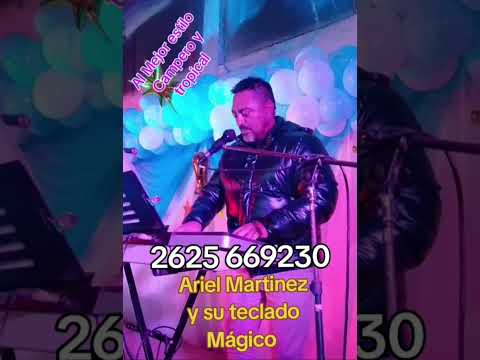 Ariel Martinez y su teclado Mágico general Alvear Mendoza Argentina 