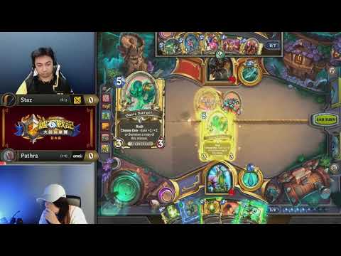 Staz vs Pathra ||《爐石戰記》大師職業賽 亞太區 第二季 - W6D2
