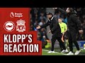 Klopp's Reaction: Boss on defeat, disappointment & moving forward | Brighton vs Liverpool